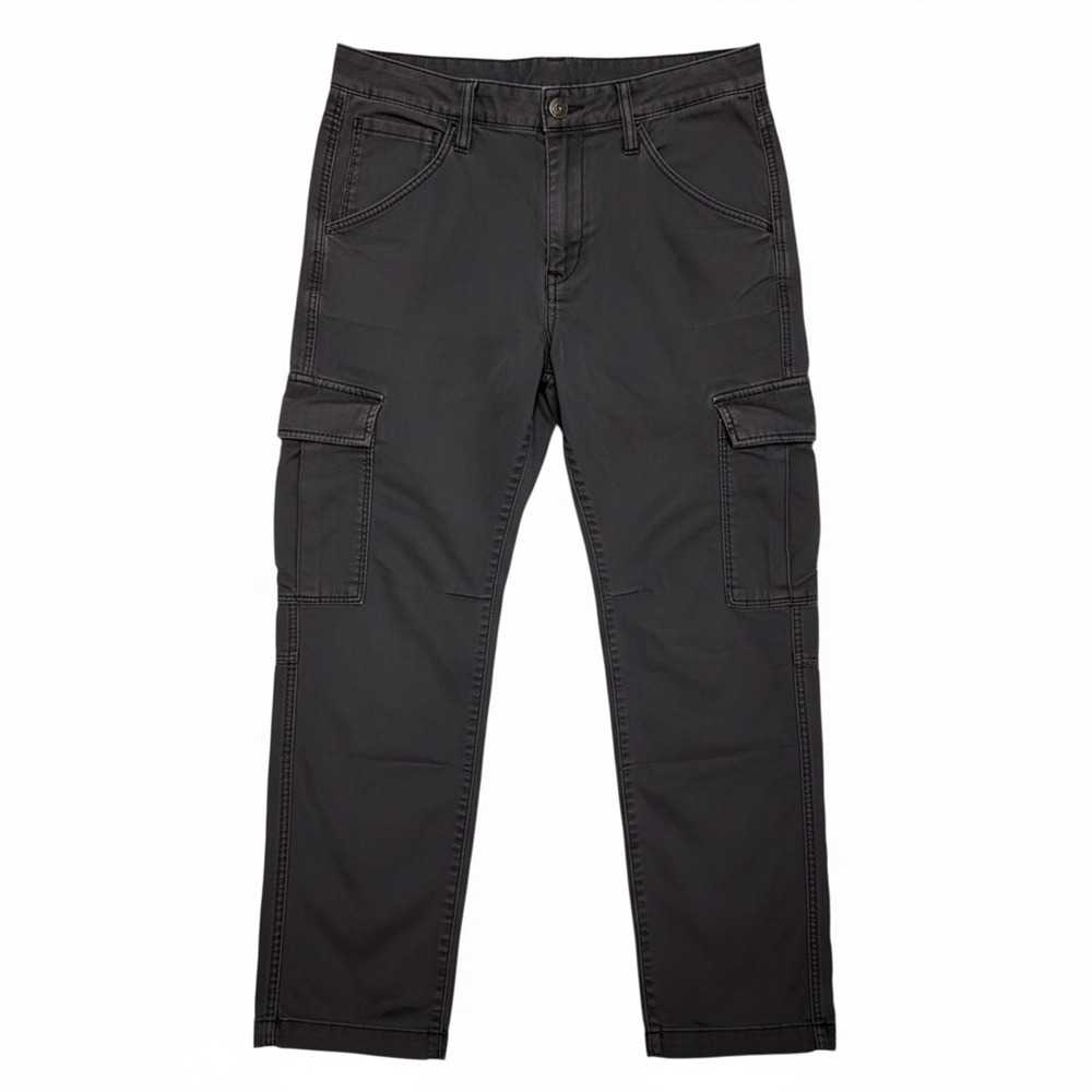 G-Star Raw Loose Tapered Women's 27 Dark Gray Cotton Utility Cargo Pants Casual